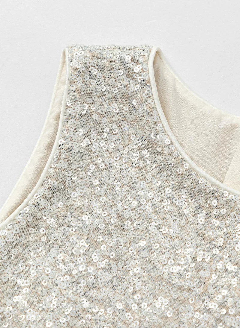 Balabala champagne Kids Girls Woven one-piece dress for Women | Best Price UAE